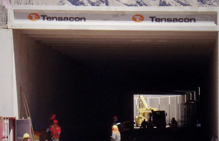 Cobertizos Túnel Cristo Redentor